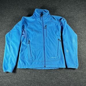 Patagonia R1 Regulator Fleece Jacket Womens Small Blue Full Zip Grid Midlayer